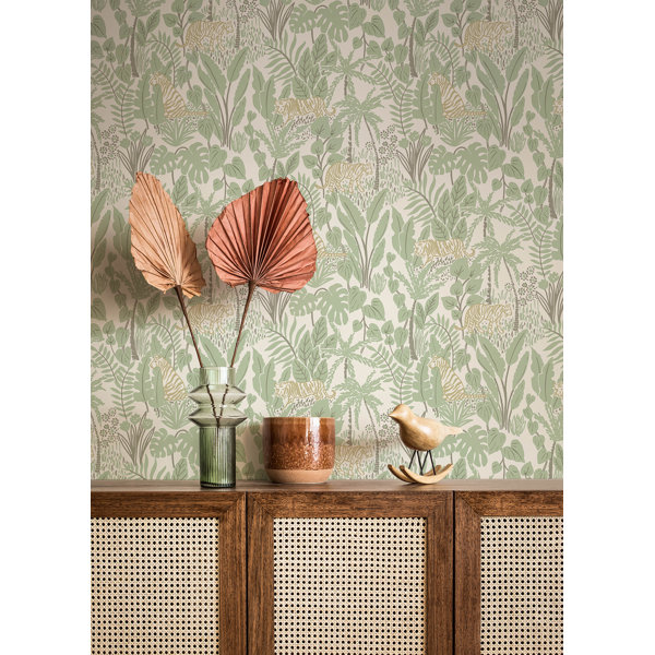 The Twillery Co.® Shutesbury 18' L x 20.5" W Peel and Stick Wallpaper Roll & Reviews Wayfair